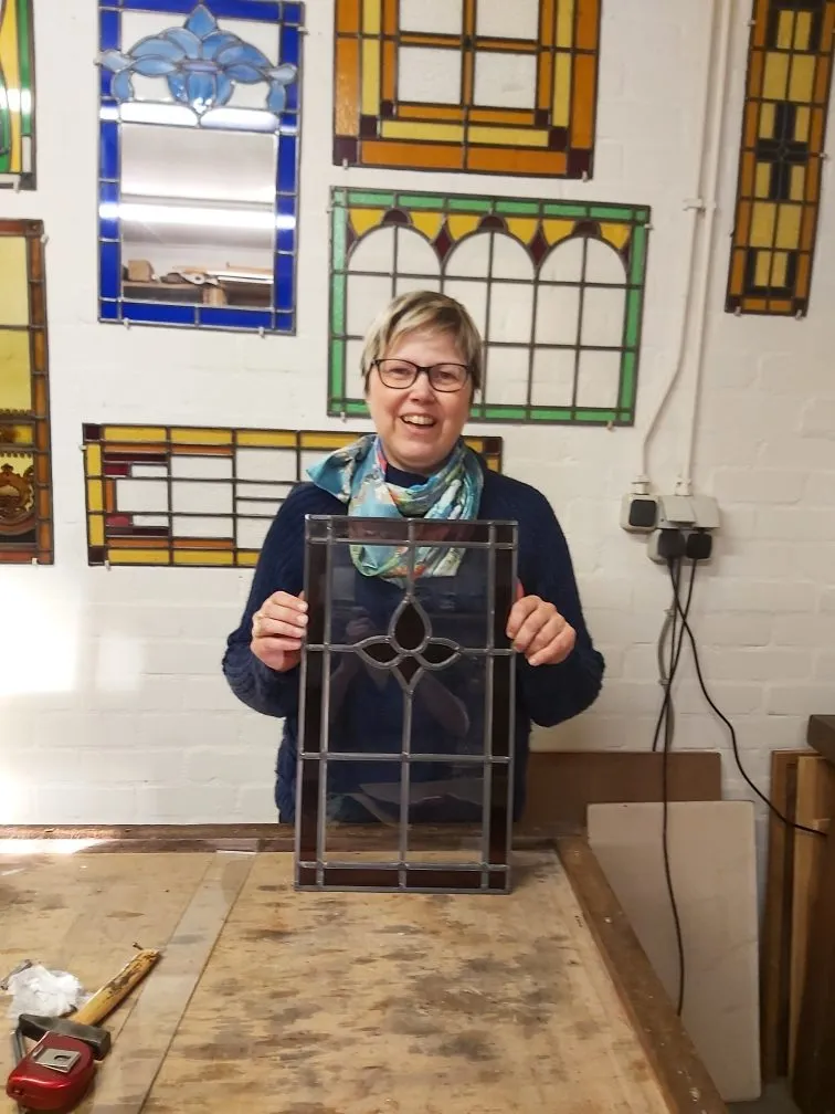 Workshop gekleurd glas