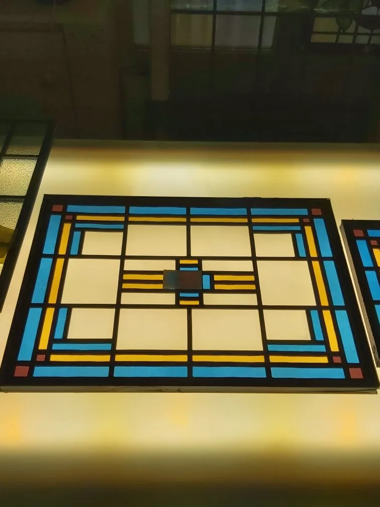Restauratie van glas in lood