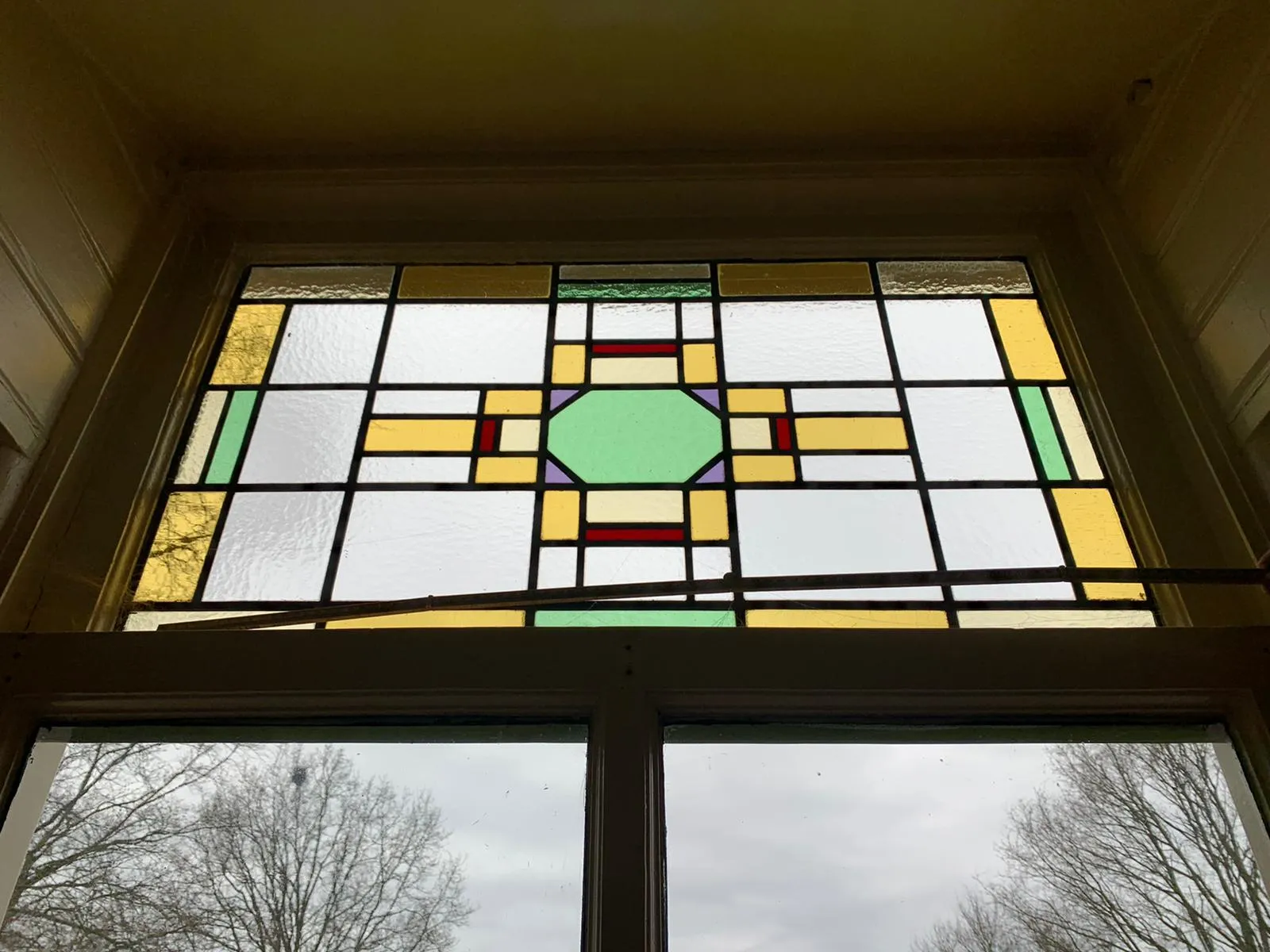 Glas in lood voordeur